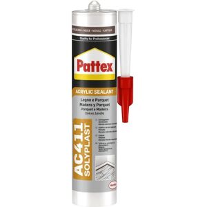 Pattex Noce Silicone Acrilico - Sigillante per Legno e Parquet - 300ml Pattex Noce Silicone Acrilico - Sigillante per Legno e Parquet - 300ml