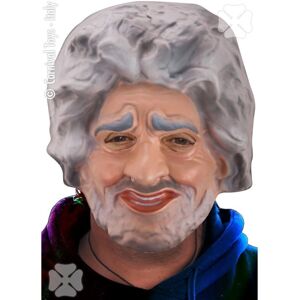 Carnival Toys 00507 Maschera Parziale Beppe Grillo - Costume Carnival Toys 00507 Maschera Parziale Beppe Grillo - Costume