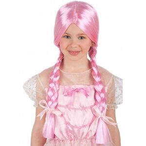 Parrucca rosa Carnival Toys con lunghe trecce - Accessorio di gioco Parrucca rosa Carnival Toys con lunghe trecce - Accessorio di gioco