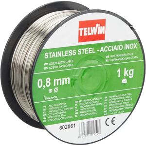 Telwin Alambre de soldadura de acero inoxidable 0,8 mm - 1 kg Telwin Alambre de soldadura de acero inoxidable 0,8 mm - 1 kg