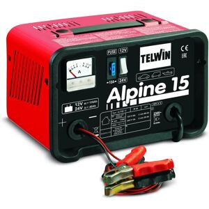 Cargador de batería Telwin Alpine 15 - Baterías húmedas 12/24V Cargador de batería Telwin Alpine 15 - Baterías húmedas 12/24V