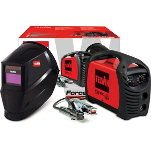 Saldatrice inverter Force 165 Telwin + accessori e maschera Saldatrice inverter Force 165 Telwin + accessori e maschera