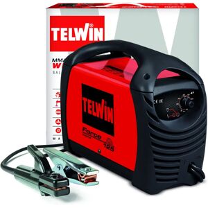 Telwin Force 125 Saldatrice ad arco - Portatile, DC 80A Telwin Force 125 Saldatrice ad arco - Portatile, DC 80A