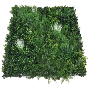 VerdeLook Pannello di Siepe Artificiale - 100x100 cm, Verde, Decorazione Verticale Sintetica, Modello: ETTORE VerdeLook Pannello di Siepe Artificiale - 100x100 cm, Verde, Decorazione Verticale Sintetica, Modello: ETTORE