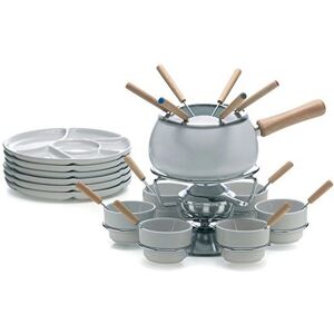 Excelsa Convivio 28-delige Witte Fondue Set Excelsa Convivio 28-delige Witte Fondue Set
