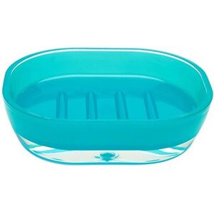 Dispensador de jabón de plástico doble inyección azul Excelsa - Dispensador de jabón Dispensador de jabón de plástico doble inyección azul Excelsa - Dispensador de jabón