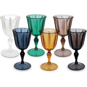 Excelsa 49218 Ensemble de 6 verres en plastique multicolores - Publicité Excelsa 49218 Ensemble de 6 verres en plastique multicolores - Publicité
