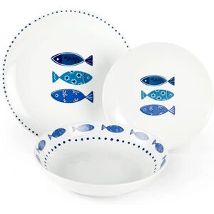 Excelsa Ocean Porzellan Geschirrset - 18 Teile Excelsa Ocean Porzellan Geschirrset - 18 Teile
