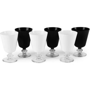 Excelsa vinsglasset - Svart och vitt - 280ml Excelsa vinsglasset - Svart och vitt - 280ml