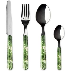 Set de Couverts Foliage - 24 pièces en Inox - Publicité Set de Couverts Foliage - 24 pièces en Inox - Publicité