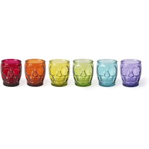 Ensemble de 6 verres crâne Excelsa - Verre - Publicité Ensemble de 6 verres crâne Excelsa - Verre - Publicité