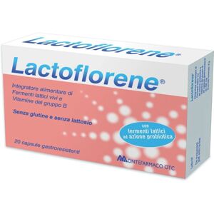 Montefarmaco OTC SPA Lactoflorene Plus - Integratore Probiotico - 20 Capsule Montefarmaco OTC SPA Lactoflorene Plus - Integratore Probiotico - 20 Capsule