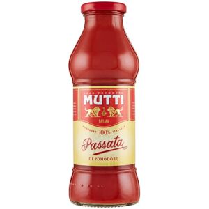 Passata de Tomate Mutti - 400g - Végétalien, Sans Gluten - Publicité Passata de Tomate Mutti - 400g - Végétalien, Sans Gluten - Publicité