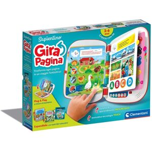 Giocattolo educativo Clementoni Sapientino GiraPagina - Libro interattivo touch Giocattolo educativo Clementoni Sapientino GiraPagina - Libro interattivo touch