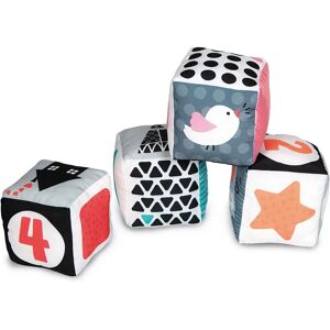 Clementoni 17321 Jouet d'Apprentissage - Cubes Noir & Blanc, Blocs Mou pour Bébés Clementoni 17321 Jouet d'Apprentissage - Cubes Noir & Blanc, Blocs Mou pour Bébés