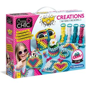 Clementoni Crazy Chic - WOW Creations - Jewellery Craft Kit for Kids 7+ Clementoni Crazy Chic - WOW Creations - Jewellery Craft Kit for Kids 7+