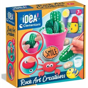 Clementoni Modello 18691 Giocattolo Artistico e Artigianale - Kit Rock Art Clementoni Modello 18691 Giocattolo Artistico e Artigianale - Kit Rock Art
