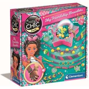 Clementoni Crazy Chic Model - Friendship Bracelets Craft Set - Multicolour Clementoni Crazy Chic Model - Friendship Bracelets Craft Set - Multicolour