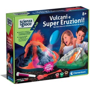 Clementoni Science & Jeu laboratoire Vulcani et Super Eruptions - Jouet Scientifique et Éducatif - Publicité Clementoni Science & Jeu laboratoire Vulcani et Super Eruptions - Jouet Scientifique et Éducatif - Publicité