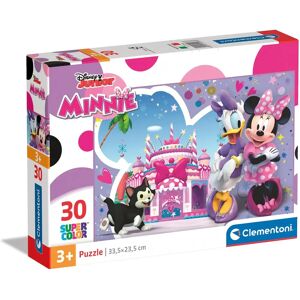 Clementoni 20268 Disney Minnie Supercolor Minnie-30 Pieces-Jigsaw Puzzle for Kids Clementoni 20268 Disney Minnie Supercolor Minnie-30 Pieces-Jigsaw Puzzle for Kids