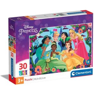 Quebra-cabeça Disney Princess Clementoni 30 peças - Princesa Quebra-cabeça Disney Princess Clementoni 30 peças - Princesa
