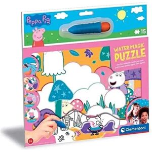 Clementoni Peppa Pig Water Magic Puzzle - 15 Pieces Clementoni Peppa Pig Water Magic Puzzle - 15 Pieces