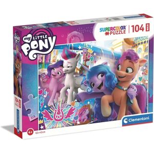 Clementoni My Little Pony Maxi Puzzle - 104 Pieces - 62x42cm Clementoni My Little Pony Maxi Puzzle - 104 Pieces - 62x42cm
