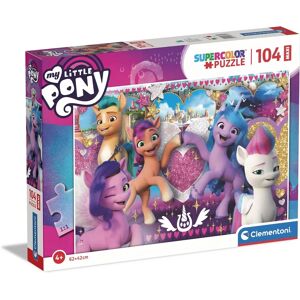 Clementoni My Little Pony Maxi Puzzle - 104 Pieces - Kids Age 4+ Clementoni My Little Pony Maxi Puzzle - 104 Pieces - Kids Age 4+