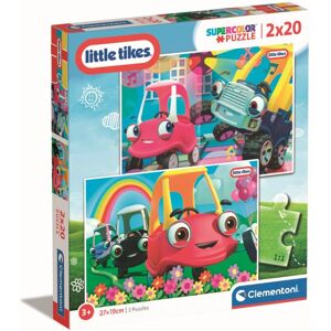 Clementoni Puzzle of 2 x 20 Pieces - Kids Bright Colors Clementoni Puzzle of 2 x 20 Pieces - Kids Bright Colors