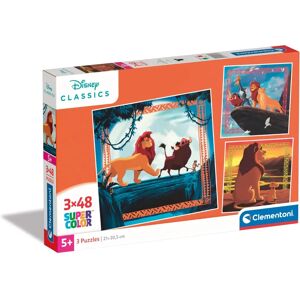 Clementoni Löwenkönig Puzzle-Set - 3 Puzzles 48 Teile Clementoni Löwenkönig Puzzle-Set - 3 Puzzles 48 Teile