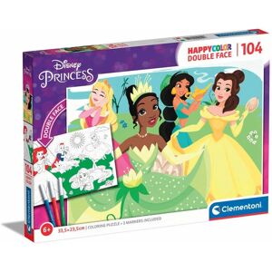 Clementoni Supercolor 25714 Puzzle - Disney Princess Double Face - 104 pcs Clementoni Supercolor 25714 Puzzle - Disney Princess Double Face - 104 pcs
