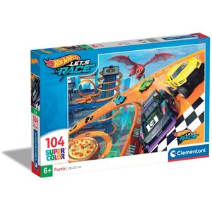 Puzzle Clementoni Supercolor 25760 - Hot Wheels 104 pièces - Jouet éducatif - Publicité Puzzle Clementoni Supercolor 25760 - Hot Wheels 104 pièces - Jouet éducatif - Publicité
