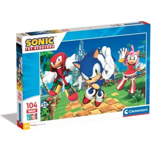 Clementoni Sonic Maxi Color Puzzle - 104 Pieces - Childrens Educational Toy Clementoni Sonic Maxi Color Puzzle - 104 Pieces - Childrens Educational Toy