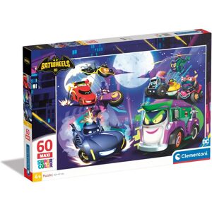 Clementoni Batman Maxi Batwheels 60-Piece Puzzle - Fun & Durable Clementoni Batman Maxi Batwheels 60-Piece Puzzle - Fun & Durable