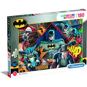 Clementoni - 29108 - Supercolor Puzzle - Batman - 180 Pieces - Made In Italy - Jigsaw Puzzle Clementoni - 29108 - Supercolor Puzzle - Batman - 180 Pieces - Made In Italy - Jigsaw Puzzle