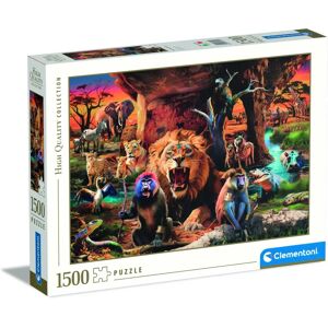 Clementoni - Puzzle 1500 pz - The Tribal Society - Puzzle Clementoni - Puzzle 1500 pz - The Tribal Society - Puzzle