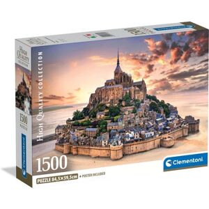 Clementoni Mont Saint-Michel Rising Puzzle - 1500 pcs - Landscape Clementoni Mont Saint-Michel Rising Puzzle - 1500 pcs - Landscape