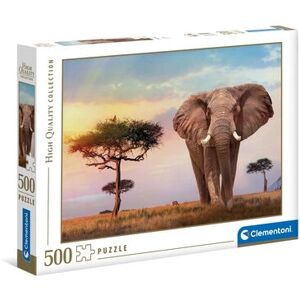 Clementoni Tramonto Africano Puzzle 500 pezzi - Animali Clementoni Tramonto Africano Puzzle 500 pezzi - Animali