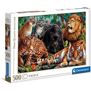 Clementoni High Quality Collection Wild Cats Puzzle - 500 pcs Clementoni High Quality Collection Wild Cats Puzzle - 500 pcs