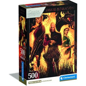 Clementoni House of Dragon Pussel - 500 Bitar Clementoni House of Dragon Pussel - 500 Bitar