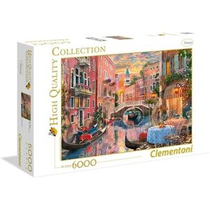 Clementoni Coucher de soleil à Venise 6000 pièces Puzzle Clementoni Coucher de soleil à Venise 6000 pièces Puzzle