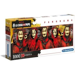 Clementoni La Casa de Papel Panorama High Quality Jigsaw Puzzle - Puzzle Clementoni La Casa de Papel Panorama High Quality Jigsaw Puzzle - Puzzle