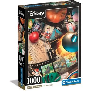 Clementoni Disney 100 Movie Classics Illustrated Jigsaw Puzzle - 1000 Pieces Clementoni Disney 100 Movie Classics Illustrated Jigsaw Puzzle - 1000 Pieces