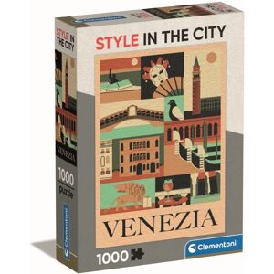 Clementoni 39846 Puzzle - 1000 Pieces - City Scene Clementoni 39846 Puzzle - 1000 Pieces - City Scene