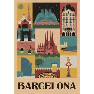 Clementoni 39847 City Barcelona 1000-Piece Jigsaw Puzzle - Jigsaw Puzzle Clementoni 39847 City Barcelona 1000-Piece Jigsaw Puzzle - Jigsaw Puzzle