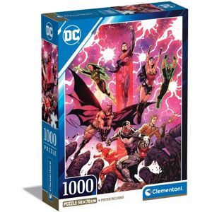 Clementoni BM-233384 - 1000-Piece DC Justice League Puzzle Clementoni BM-233384 - 1000-Piece DC Justice League Puzzle
