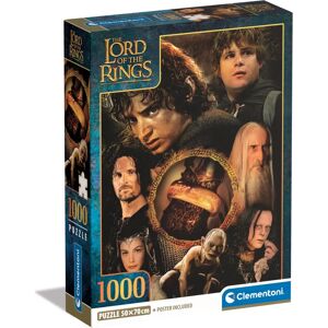 Clementoni Ringenes Herre Ringar - 1000 Bitar - Pussel för Vuxna Clementoni Ringenes Herre Ringar - 1000 Bitar - Pussel för Vuxna
