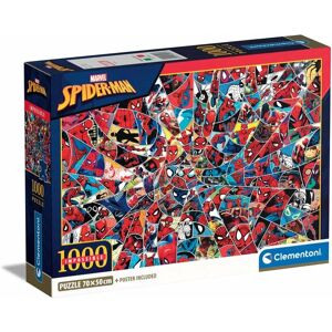 Clementoni Spider-Man 1000-Piece Puzzle - Collectible Art Clementoni Spider-Man 1000-Piece Puzzle - Collectible Art