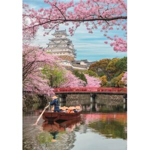 Clementoni Himeji Castle tavasszal - 1000 darabos puzzle Clementoni Himeji Castle tavasszal - 1000 darabos puzzle