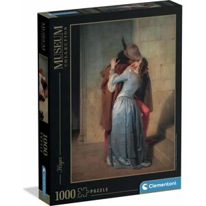 Clementoni - Rompecabezas 1000 Piezas Colección Museo - El Beso de Hayez - Puzzle Clementoni - Rompecabezas 1000 Piezas Colección Museo - El Beso de Hayez - Puzzle